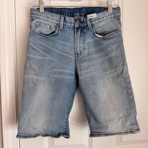 &DENIM Men's Light Blue Denim Shorts. Used. Size 28
